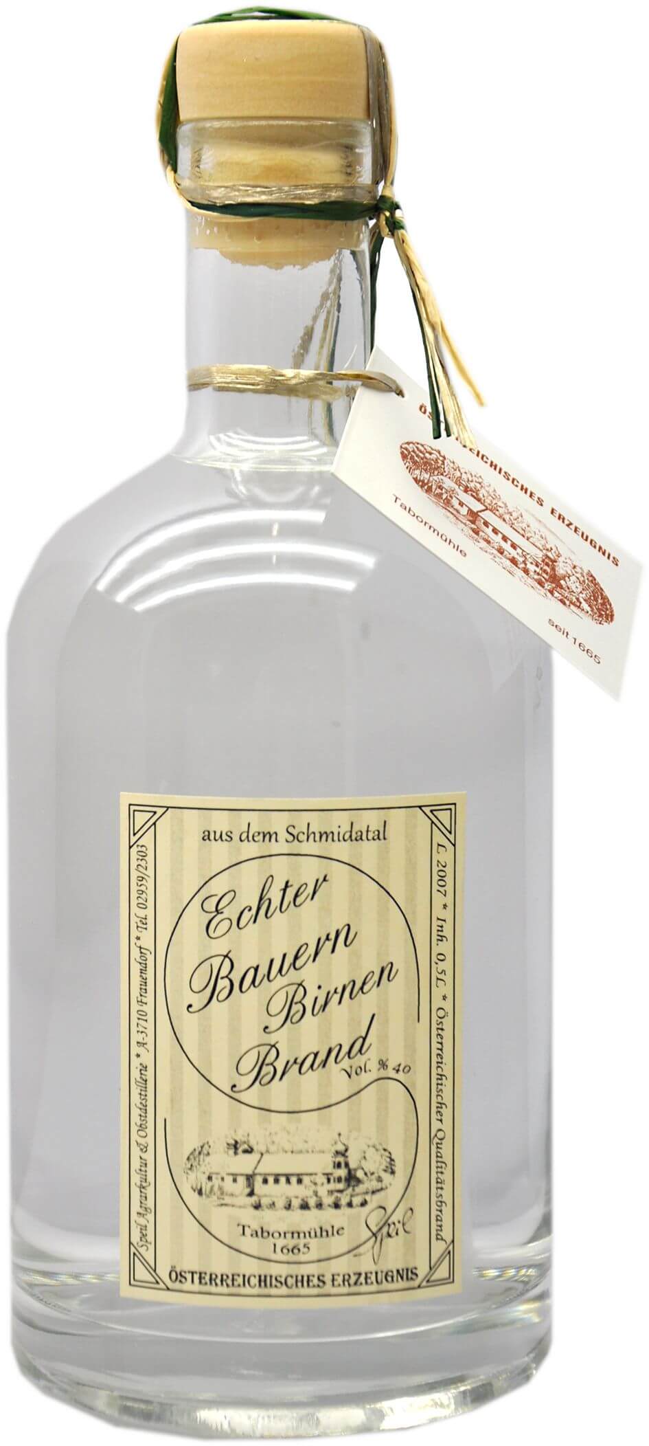 Bauernbirnenbrand 0,5 l